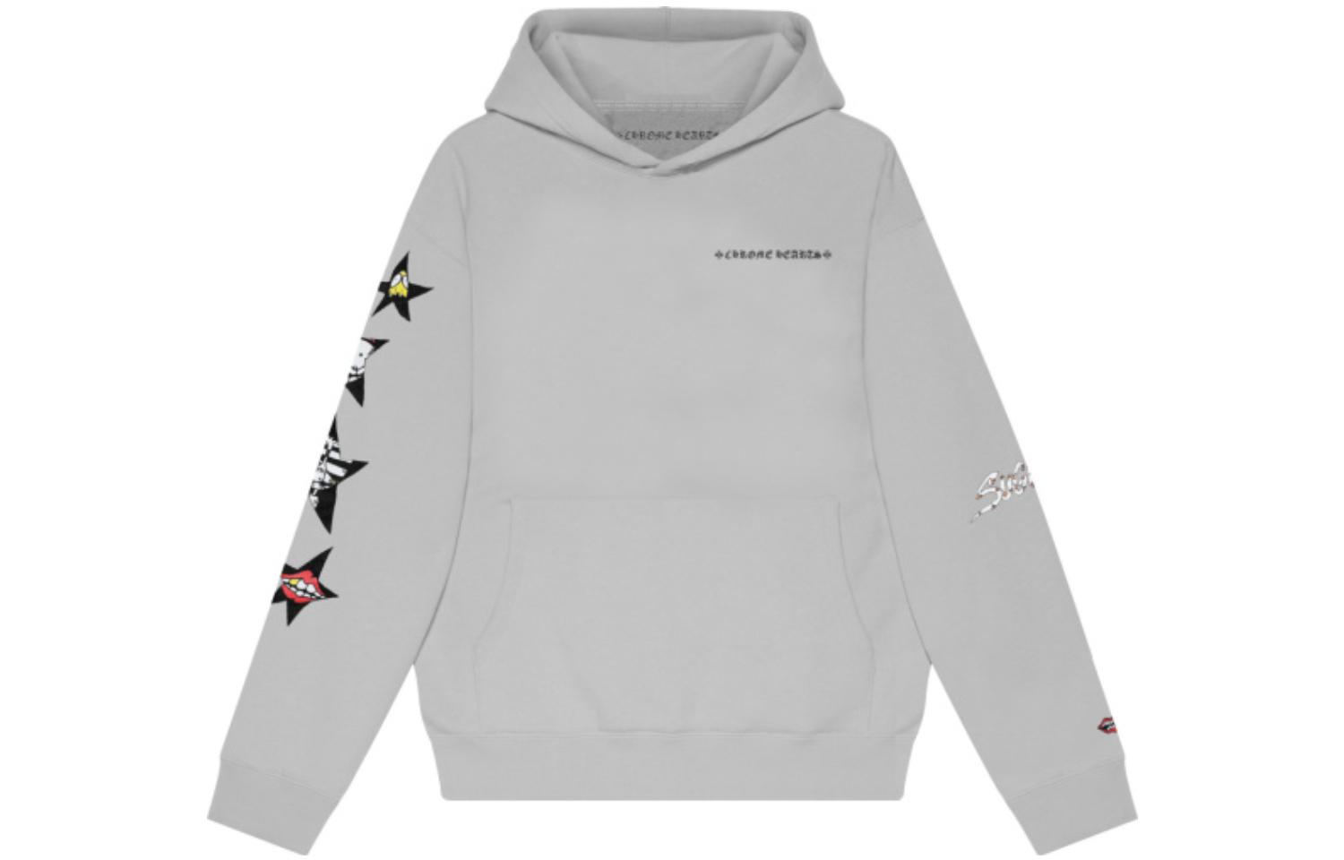 Chrome Hearts Letter Graphic Sweatshirt Unisex - Gray CH-158