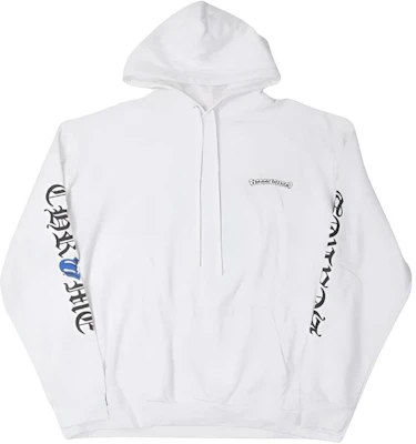 Sudadera con Capucha Blanca Chrome Hearts Logo de Letras Para Hombre Pullover CH-2024-1110 Buy Sudadera con Capucha Blanca Chrome Hearts Logo de Letras Para Hombre Pullover CH-2024-1110