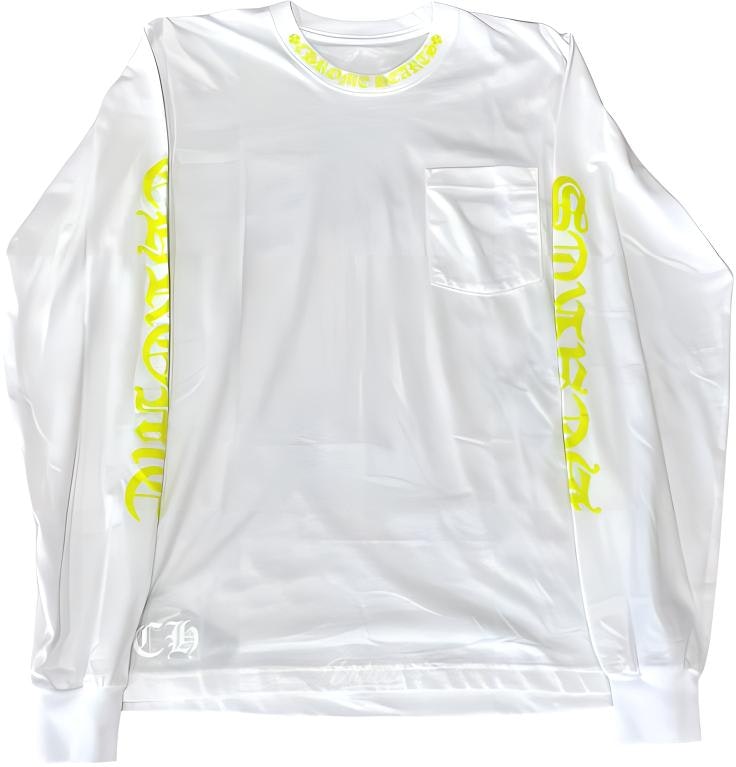 chrome-hearts-letter-print-crewneck-long-sleeve-t-shirt-white-casual-tee-ch-8870995