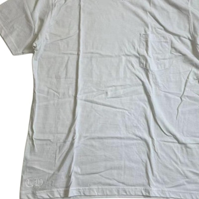 Chrome Hearts Kaos Putih Lengan Pendek Pria SS24 dengan Cetak Huruf. CH-2024-5996 Sizing Chrome Hearts Kaos Putih Lengan Pendek Pria SS24 dengan Cetak Huruf. CH-2024-5996