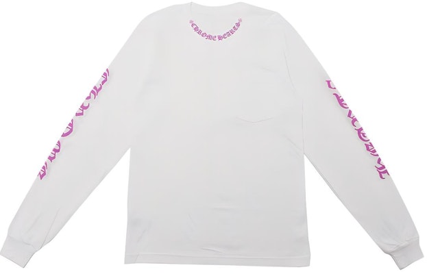 Chrome Hearts Letter Printed Crewneck Long Sleeve Sweatshirt Unisex White 035-067971 Buy Chrome Hearts Letter Printed Crewneck Long Sleeve Sweatshirt Unisex White 035-067971