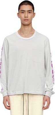 Chrome Hearts Letter Printed Crewneck Long Sleeve Sweatshirt Unisex White 035-067971 3