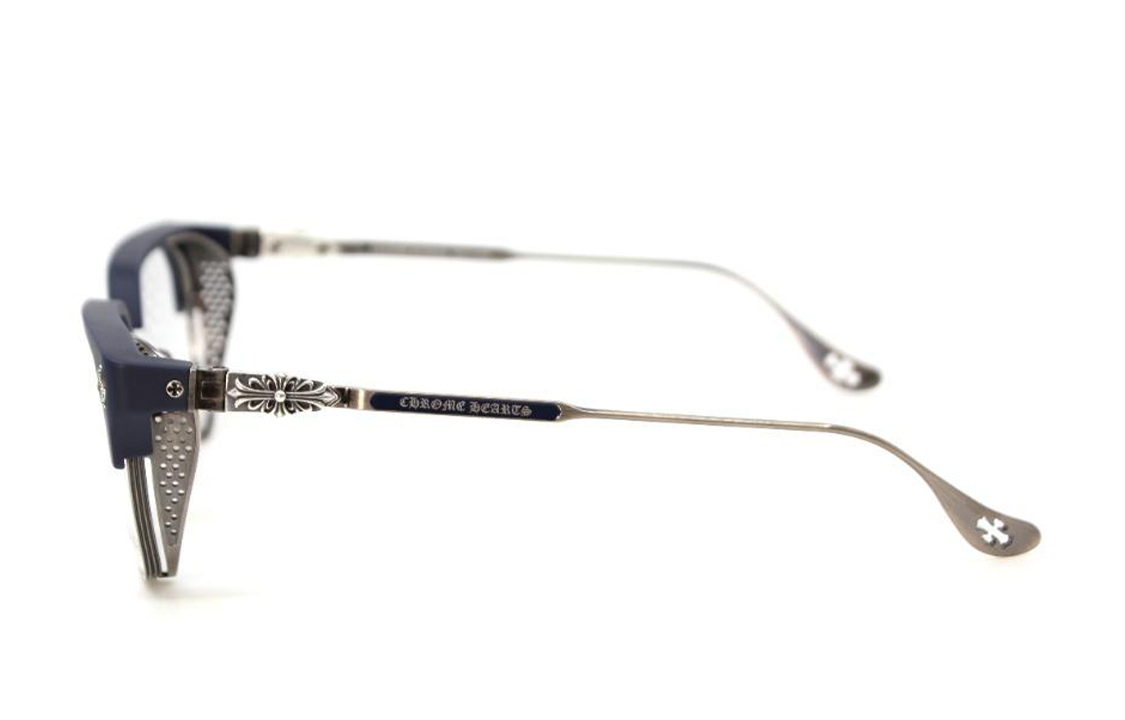 Chrome Hearts LGMA Matte Black/Brushed Silver Optical Frame Unisex Black LGMA-MB/BS 圖 5