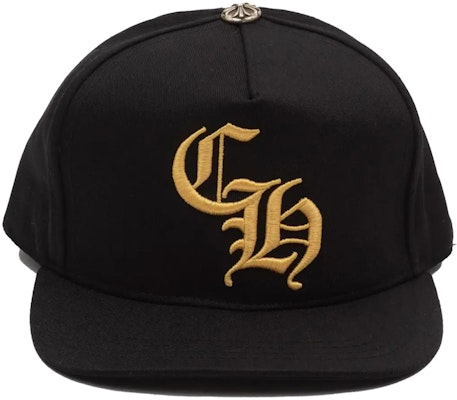 Chrome Hearts Logo Embroidered Black Baseball Cap Unisex Couples Style. CH-CAP-2023011 Buy Chrome Hearts Logo Embroidered Black Baseball Cap Unisex Couples Style. CH-CAP-2023011