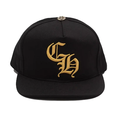 Chrome Hearts Logo Embroidered Black Baseball Cap Unisex Couples Style. CH-CAP-2023011