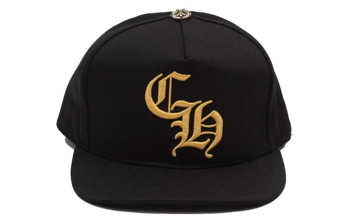 Order Chrome Hearts Logo Embroidered Black Baseball Cap Unisex Couples Style. CH-CAP-2023011