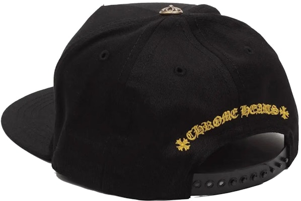 Chrome Hearts Logo Embroidered Black Baseball Cap Unisex Couples Style. CH-CAP-2023011 Shop Chrome Hearts Logo Embroidered Black Baseball Cap Unisex Couples Style. CH-CAP-2023011