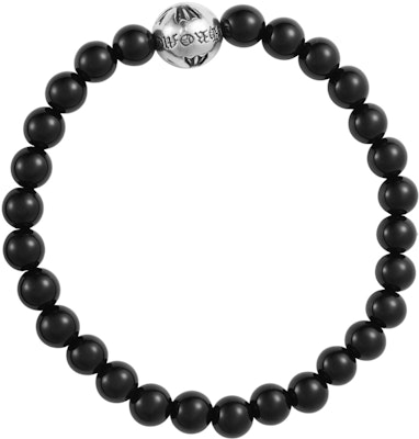 Pulsera Unisex Plata 925 Chrome Hearts Negra Estilo Pareja Grabado Logo. 2284 Lookbook Pulsera Unisex Plata 925 Chrome Hearts Negra Estilo Pareja Grabado Logo. 2284