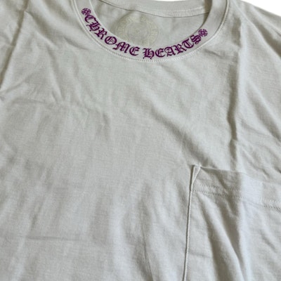 Chrome Hearts Logo Graphic Crew Neck Short Sleeve T-Shirt White - Men CH-2024-1111 Lookbook Chrome Hearts Logo Graphic Crew Neck Short Sleeve T-Shirt White - Men CH-2024-1111