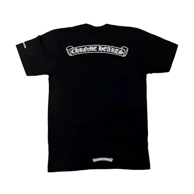 Chrome Hearts Logo Graphic Crewneck T-Shirt Black CH-2024-0829