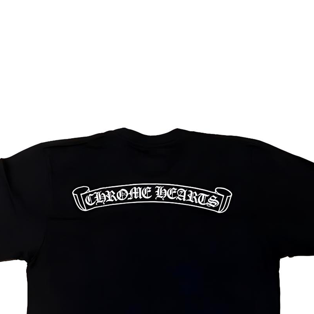 Purchase Chrome Hearts 經典標誌圖案黑色長袖T恤 CH-2024-0829