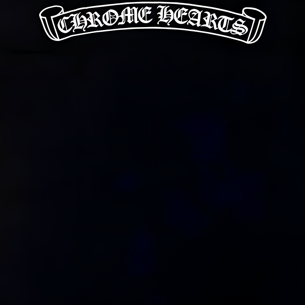 Sizing Chrome Hearts 經典標誌圖案黑色長袖T恤 CH-2024-0829