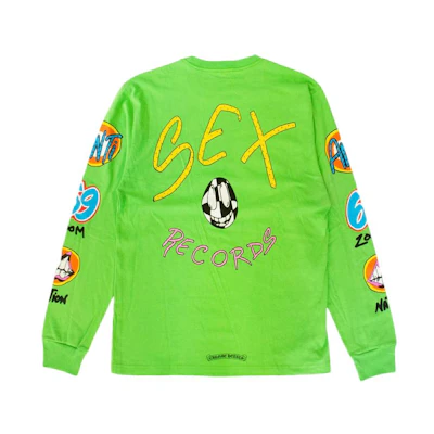 Chrome Hearts Logo Green Pullover Hoodie Long Sleeve Unisex Couple Style. CH-20222156