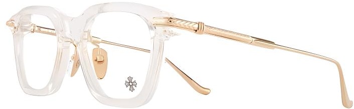 chrome-hearts-logo-irregular-optical-glasses-gold-unisex-couple-design-cumption-a-crys