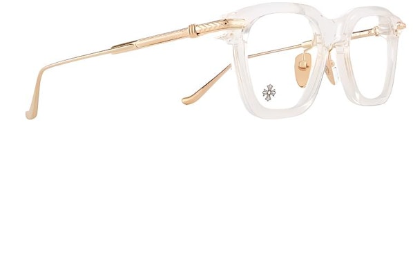 Chrome Hearts 金色不規則情侶款光學眼鏡 男女通用設計 CUMPTION-A-CRYS Lookbook Chrome Hearts 金色不規則情侶款光學眼鏡 男女通用設計 CUMPTION-A-CRYS