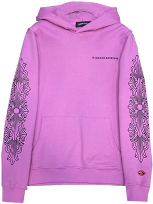 Chrome Hearts Logo Ungu Hoodie Unisex Gaya Couple Pullover Sweater CH-20222154 Buy Chrome Hearts Logo Ungu Hoodie Unisex Gaya Couple Pullover Sweater CH-20222154