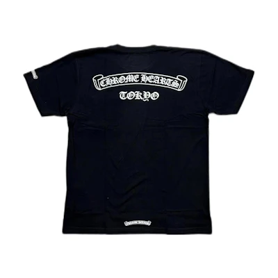 Chrome Hearts Logo Print Tokyo Limited T-Shirt Unisex Black CH-024095383