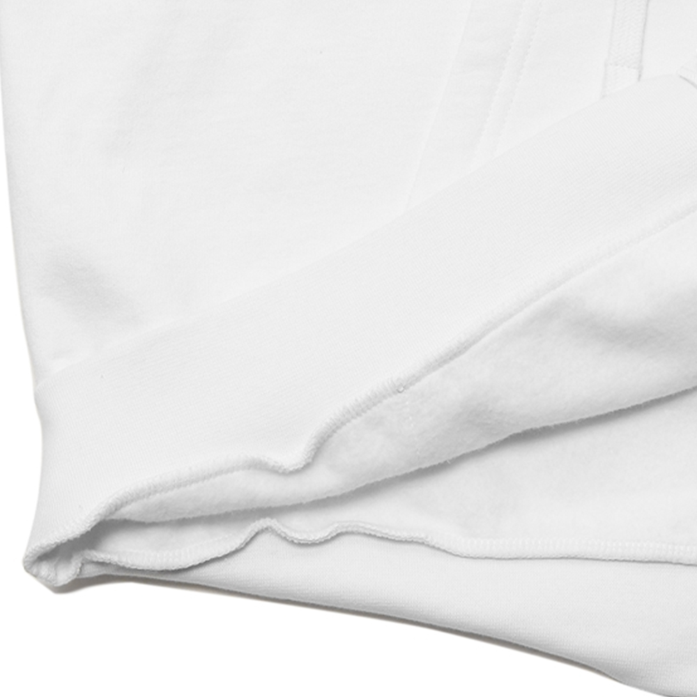 Purchase Chrome Hearts Logo Print Zip-Up Hoodie White Long Sleeve - CW-164227