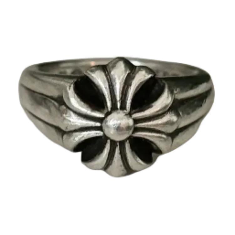 Purchase 克罗心标志造型设计银戒指 ch-ch-pls