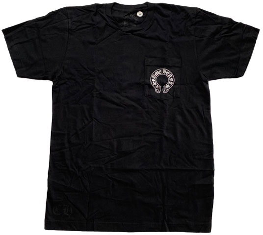 chrome-hearts-malibu-horseshoe-logo-tee-black-unisex-short-sleeve-t-shirt-ch-323