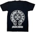 Order Chrome Hearts Kaos Hitam Unisex Logo Horseshoe Malibu Lengan Pendek. CH-323