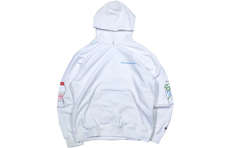 Chrome Hearts Matty Boy Color Graphic Hoodie Unisex White CH-169