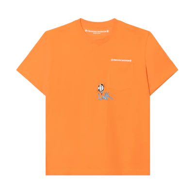 Chrome Hearts Matty Boy Graffiti T-Shirt Unisex Orange Color. CH-474