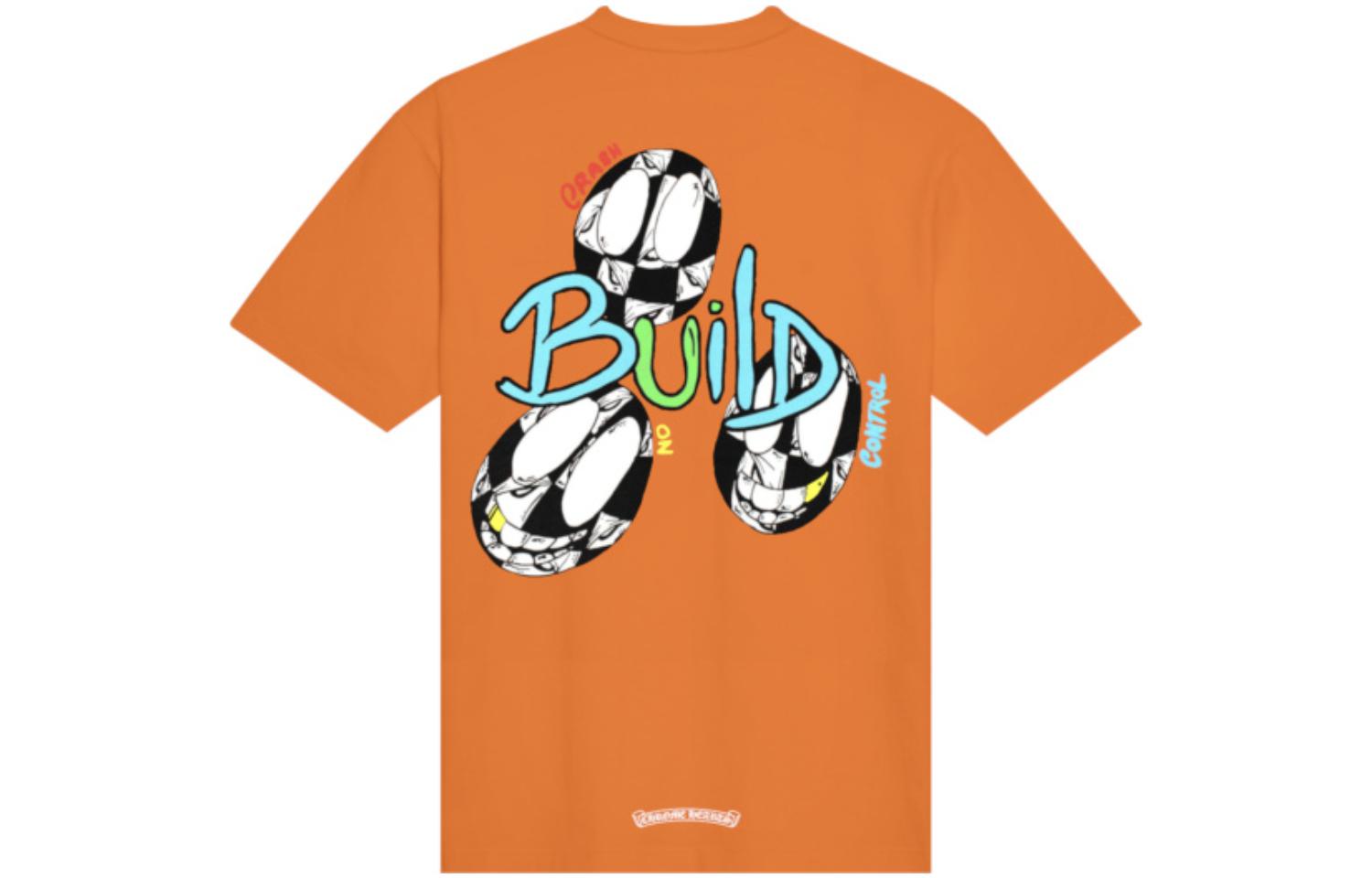 Order Chrome Hearts Matty Boy Graffiti T-Shirt Unisex Orange Color. CH-474
