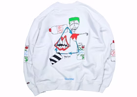 Chrome Hearts Matty Boy Multicolor Pullover Crewneck Sweatshirt White Unisex CH-168 Chrome Hearts Matty Boy Multicolor Pullover Crewneck Sweatshirt White Unisex CH-168