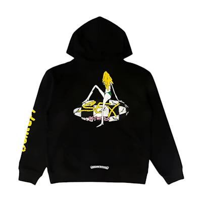 Chrome Hearts Matty Boy Sex Records Print Hoodie Unisex Black. CH-20222155