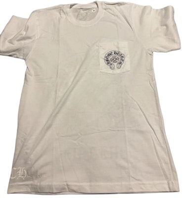 克罗心迈阿密限定马蹄印花男女同款白色T恤 CH-123 Buy 克罗心迈阿密限定马蹄印花男女同款白色T恤 CH-123