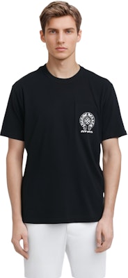 Chrome Hearts NYC Eksklusif Logo Graphic Tee Unisex Hitam CH-3261 Purchase Chrome Hearts NYC Eksklusif Logo Graphic Tee Unisex Hitam CH-3261