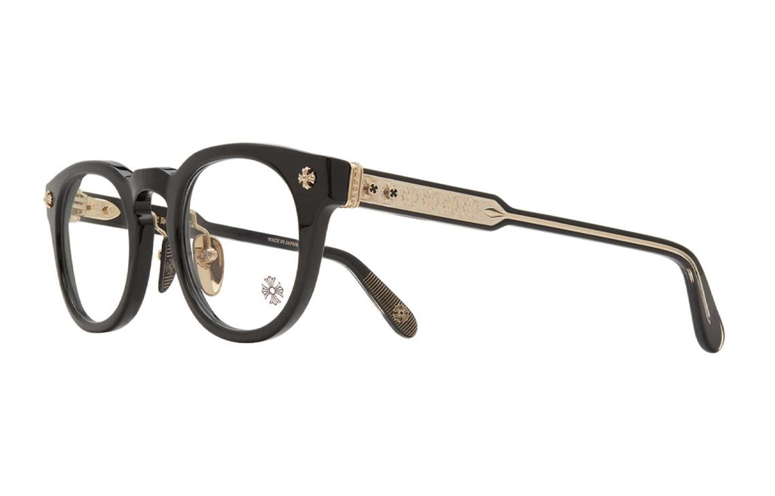 Order Kacamata Chrome Hearts Oval Frame Aksen Silver Unisex Optical Eyewear DINGALONGLINGLONG BK18KGP