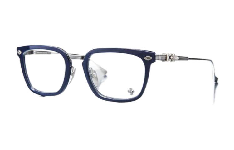 Chrome Hearts OVERPOKED Black/Gold Rectangular Glasses Unisex Vintage Frame OVERPOKED-BP/GP 圖 3