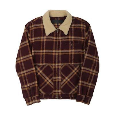 Chrome Hearts Plaid Zip-Up Jacket Multicolor CH-20235459