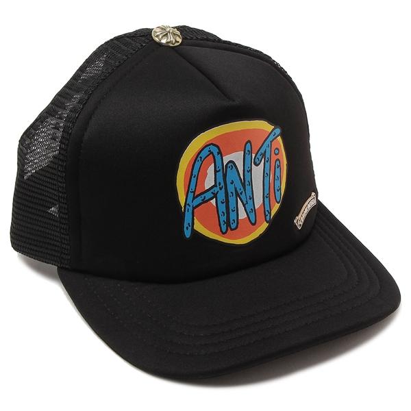 Chrome Hearts Plain Design Black Baseball Cap for Men 301716BLM