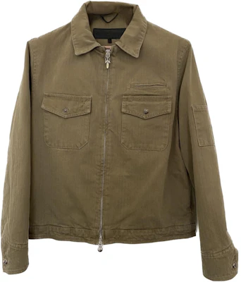 Chrome Hearts 純色拉鍊翻領外套 淺棕色 CH-2023077077 Buy Chrome Hearts 純色拉鍊翻領外套 淺棕色 CH-2023077077