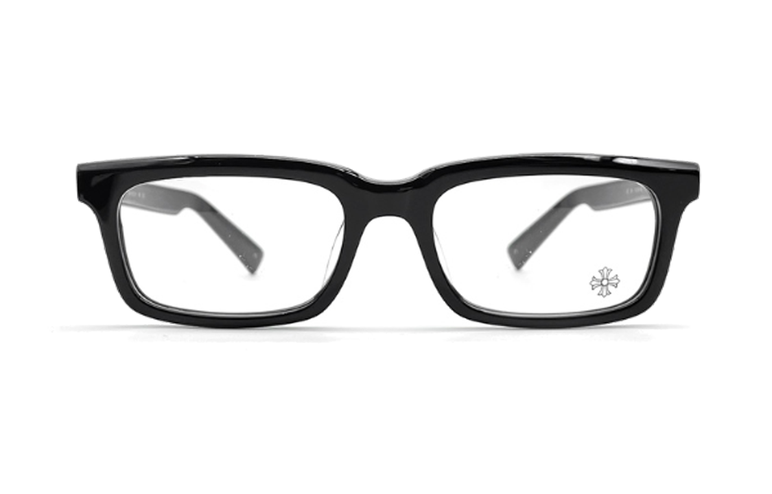 Chrome Hearts PONTIFASS Scout Floral Irregular Optical Frame Unisex Black Silver. PONTIFASS-BK 圖 3