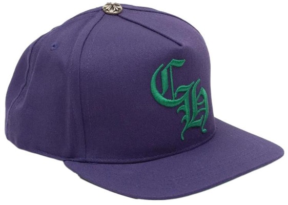 Chrome Hearts Purple Embroidered Logo Cap Unisex Baseball Hat CH-CAP-2023009 Shop Chrome Hearts Purple Embroidered Logo Cap Unisex Baseball Hat CH-CAP-2023009