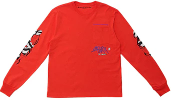 Chrome Hearts Red Long Sleeve Crewneck Sweatshirt with Logo Print for Men CW-308763 Chrome Hearts Red Long Sleeve Crewneck Sweatshirt with Logo Print for Men CW-308763