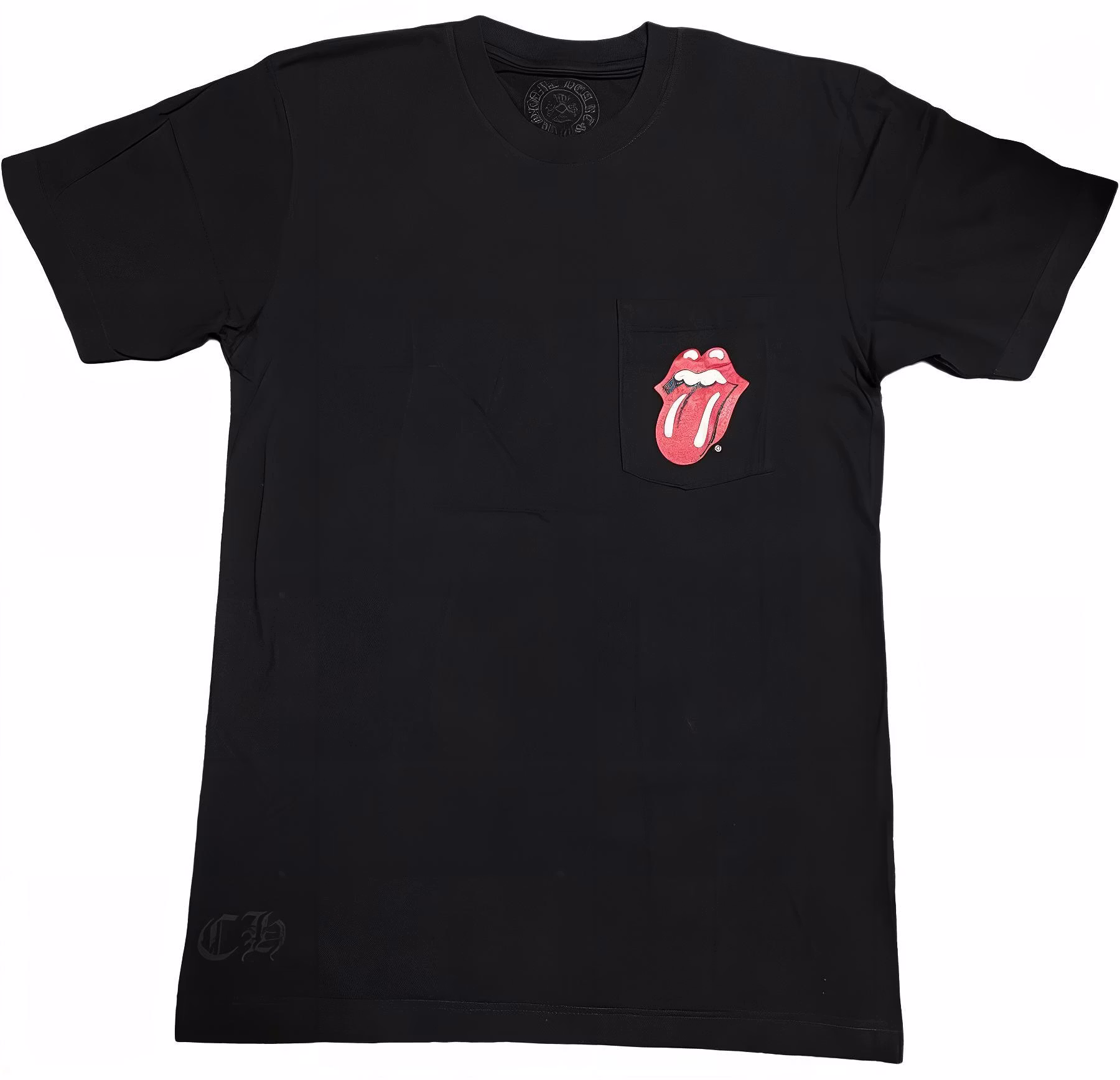 chrome-hearts-red-tongue-graphic-black-unisex-t-shirt-ch-327