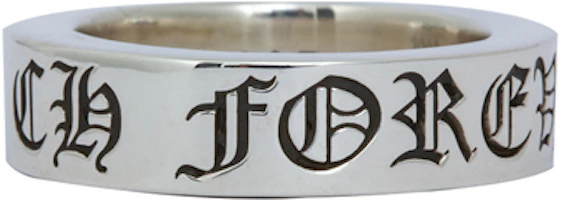 Order Chrome Hearts Retro 925 Sterling Silver Ring in Silver 009023