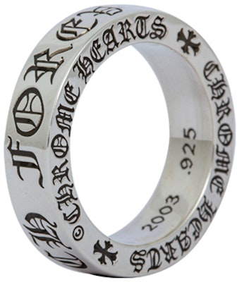 Cincin Chrome Hearts Retro 925 Sterling Silver Perak 00 9023 Shop Cincin Chrome Hearts Retro 925 Sterling Silver Perak 00 9023