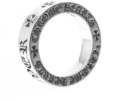 Purchase Chrome Hearts Retro 925 Sterling Silver Ring in Silver 009023