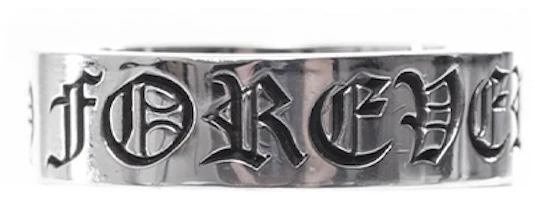 Details for Chrome Hearts Retro 925 Sterling Silver Ring in Silver 009023