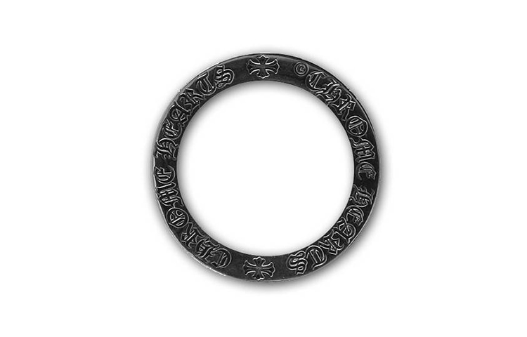 Sizing Cincin Chrome Hearts Retro 925 Sterling Silver Perak 00 9023