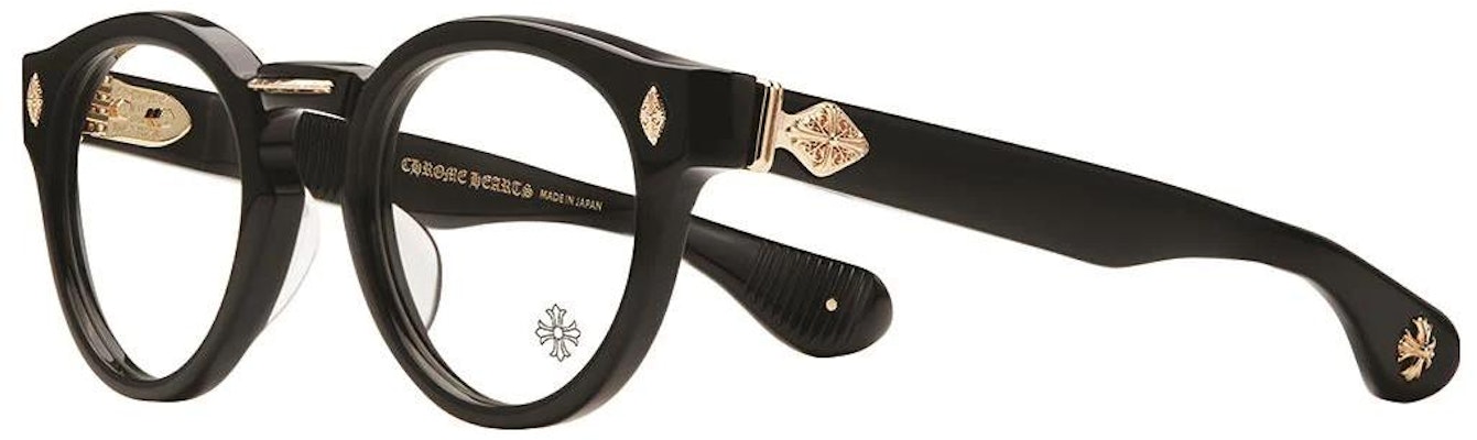 Kacamata Chrome Hearts Round Acetate Optik Unisex PETER ARNELL BK-18KGP Buy Kacamata Chrome Hearts Round Acetate Optik Unisex PETER ARNELL BK-18KGP