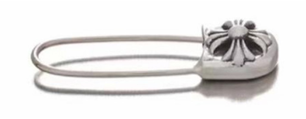 Chrome Hearts Safety Pin Earrings - Unisex Couple Style Earrings. CH0001520 Purchase Chrome Hearts Safety Pin Earrings - Unisex Couple Style Earrings. CH0001520