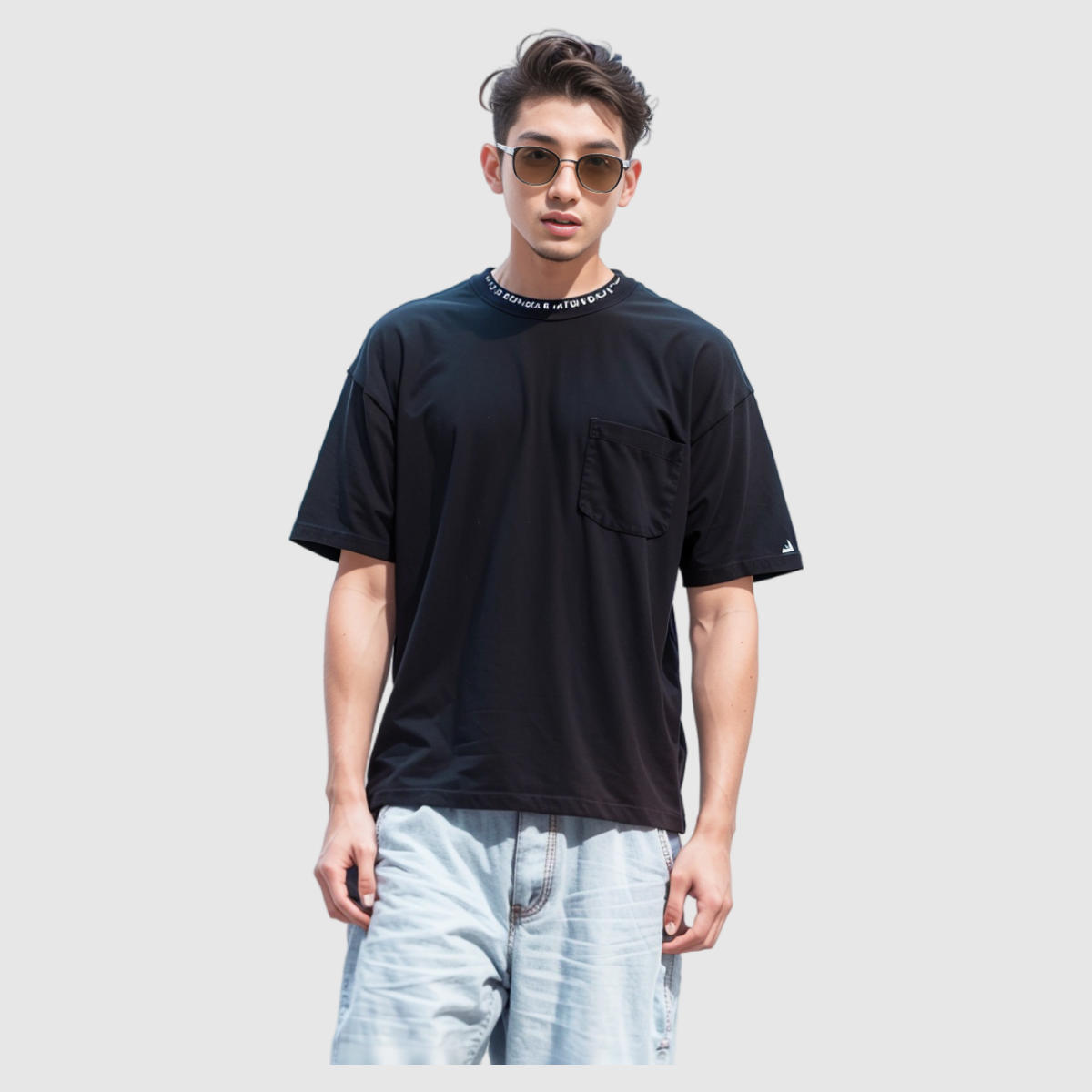 Purchase Kaos Unisex Chrome Hearts Logo Sanskrit Hitam. CH-051