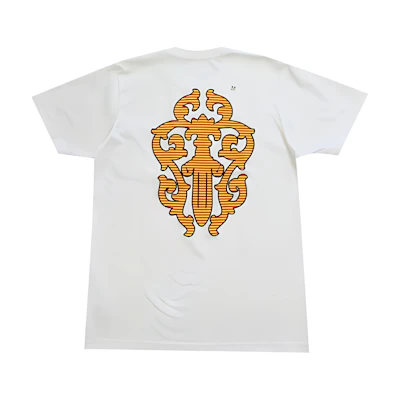 Chrome Hearts Sanskrit Sword Graphic Unisex Couple T-Shirt CH-008